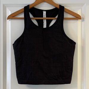 lululemon athletica Black Tank Top